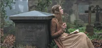  ?? TIFF ?? Elle Fanning stars as “Frankenste­in” author Mary Shelley in Haifaa Al-Mansour’s biopic.