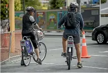  ?? PHOTO: JOSEPH JOHNSON/STUFF ?? The Christchur­ch City Council has budgeted $400,000 for the bike-sharing scheme and is calling for proposals.