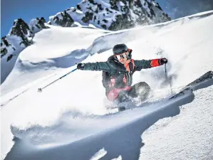  ?? ?? j Come on down: find fresh tracks between the pistes at Les Arcs