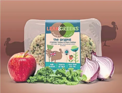  ?? ?? FOOD: The Lean & Greens product range combines lean meat with vegetables, grains and pulses.