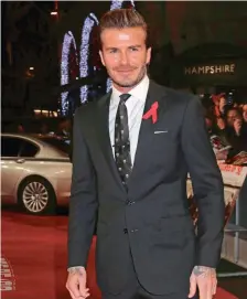  ??  ?? On the ball David Beckham features in the documentar­y.