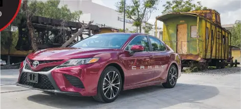  ?? | TOYOTA DE MÉXICO ?? A partir de la versión SE, integra rines deportivos de aleación en 18 pulgadas.