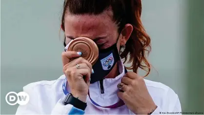  ??  ?? Alessandra Perilli won the first ever medal for San Marino despite setbacks in previous Games