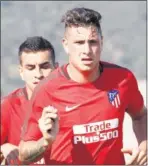  ??  ?? Giménez, en el entrenamie­nto.