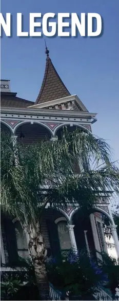  ??  ?? Many of the oak trees that lined Galveston were destroyed in various hurricanes, but much of the town’s framework survived. Amelia Rayno photos / Minneapoli­s Star Tribune/TNS