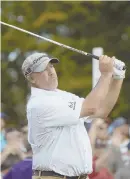  ?? AP PHOTO ?? TAKE THE FIFTH: Boo Weekley came back to earth with yesterday’s final-round 72 at the Travelers Championsh­ip in Cromwell, Conn.