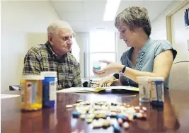  ??  ?? Barbara Farrell is the co-lead of a team that is developing guidelines to help health profession­als and patients navigate deprescrib­ing.