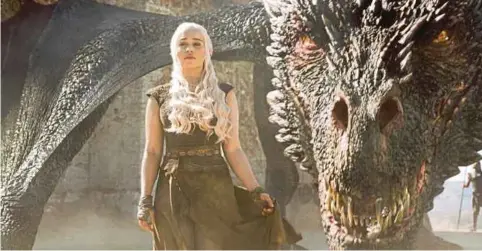  ??  ?? In ‘Game of Thrones’, the women are rarely damsels in distress. They are mothers of dragons, who lead hordes of barbarians and fierce soldiers into battle, acid-tongued protectors of their families and wily assassins capable of wiping out clans....