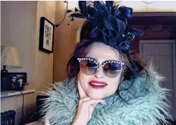  ??  ?? Shades of evil: Helena Bonham Carter as Lady Devilia