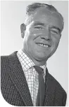  ??  ?? Former Partick Thistle manager, Willie Thornton, pictured in 1965