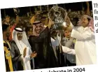  ??  ?? in 2004 Al-Ittihad celebrate