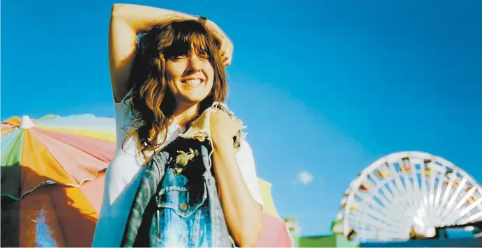  ??  ?? Courtney Barnett (above), and her new album Tell Me How You Really Feel (facing).