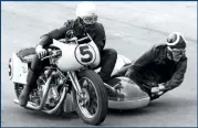  ??  ?? Eric Davies and passenger G. Wilkie at Oran Park in 1967.