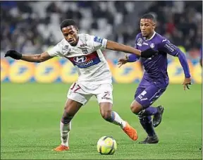  ??  ?? Myziane Maolida, ici lors de la dernière journée de Ligue 1 contre Toulouse.