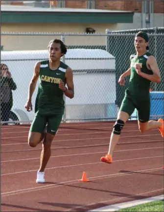  ?? File photo ?? Ethan Danforth will be representi­ng Canyon track and field at the CIF-SS Masters Meet on Saturday at El Camino College after taking first in the Division 2 boys 3200 at the CIF-SS Finals.