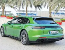  ??  ?? Don’t call the Sport Turismo a wagon around anyone from Porsche.