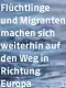  ?? ?? Flüchtling­e und Migranten machen sich weiterhin auf den Weg in Richtung Europa