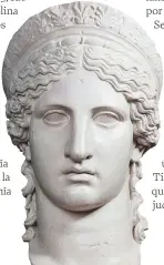  ?? BPK / SCALA, FIRENZE ?? Representa­ción idealizada de Antonia la Menor, viuda de Druso el Mayor, el hermano de Tiberio fallecido en Germania. Palacio Altemps, Roma.
