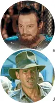  ??  ?? From top: Liam Neeson in Excalibur and Harrison Ford in Raiders of the Lost Ark.