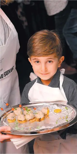  ?? PHOTOS LES FESTIFS/QUÉBEC EXQUIS ?? Avec Les Jeunes Gourmands, les enfants de moins de 12 ans peuvent s’initier à la gastronomi­e et aux produits locaux.