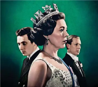  ??  ?? kLas series con más nominacion­es para los premios Emmy de este año son The Crown (24 candidatur­as) (i): The Mandaloria­n (24) (arriba) y