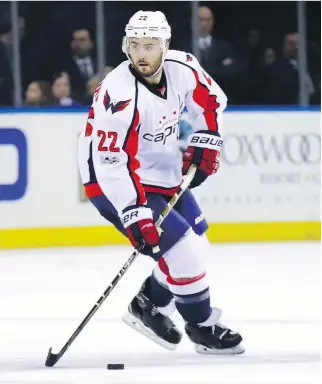  ?? BRUCE BENNETT/GETTY IMAGES ?? Kevin Shattenkir­k and his agent haven’t ruled out staying with the Washington Capitals past this season, but the team has other free agent issues to sort out before it can make it happen.