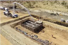 ?? ?? Karo is already working on the sub-structures of the processing plants for its platinum mine in Mhondoro following the successful completion of a pilot mining project last year. (File Picture)