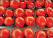  ?? PHOTO BY EMILY RYAN ?? Farm-fresh tomatoes make the best salsa.