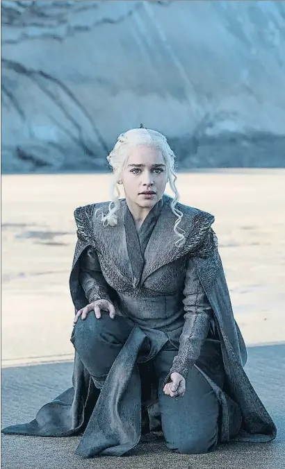  ?? HBO ?? Daenerys (Emilia Clarke) desembarca en el País Vasco