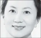  ??  ?? Meng Wanzhou