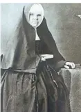  ?? FOTO:DERNBACHER SCHWESTERN/DPA ?? Schwester Katharina Kasper (18201889)