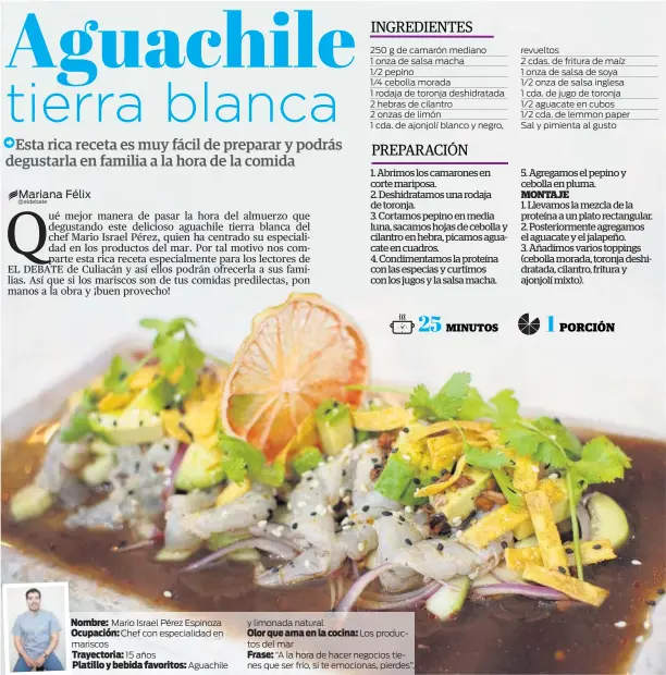 Aguachile tierra blanca - PressReader