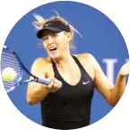  ??  ?? Maria Sharapova