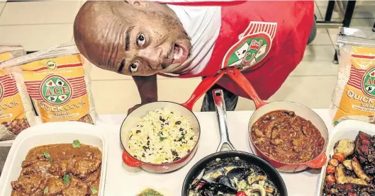  ??  ?? Sithembiso Ndashe has a passion for food and has brought meals mostly enjoyed in the townships to the ’burbs.