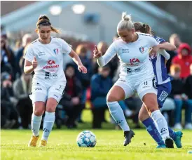  ?? BILD: CHRISTIAN FLODIN ?? Lödöse Nygård IK förlorade med 2-0 borta mot IFK Värnamo. Men trots resultatet var tränare Raimo Käkelä nöjd över lagets insats: ”En av vårens bästa matcher”.