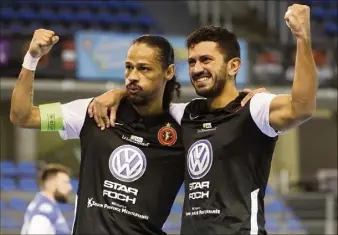  ?? (Photos Frank Muller) ?? Nito, Thiago Souza et le TEF vont avoir un rôle d’arbitre à jouer en fin de saison.