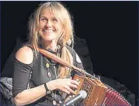  ??  ?? STAR TURN: Sharon Shannon started on the tin whistle aged eight.