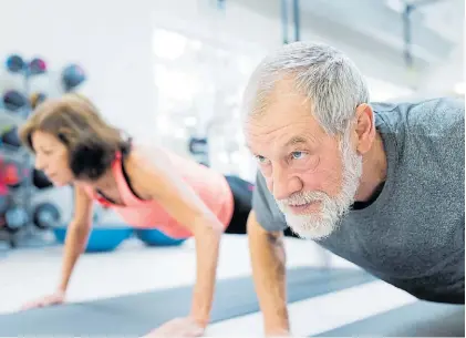  ?? SHUTTERSTO­CK ?? Esfuerzo. La actividad física reduce un 50% el riesgo de sufrir un accidente cerebrovas­cular.