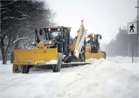  ?? TROY FLEECE/FILES ?? Mayor Michael Fougere says he has asked administra­tion to review the city’s policies for removing snow from the streets.