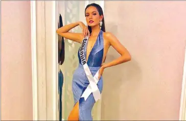  ?? SUPPLIED ?? Rern Sinat is competing as Miss Cambodia at the 2018 Miss Universe in Thai capital Bangkok. Sinat is only the second Cambodian to take part in the beauty pageant.