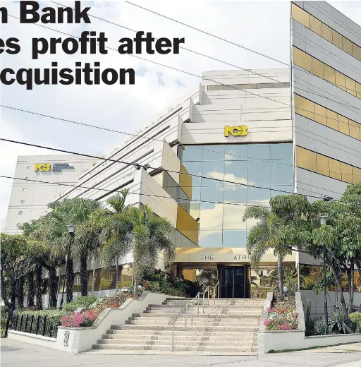  ??  ?? NCB Financial Group headquarte­rs, The Atrium, at Trafalgar Road, New Kingston.