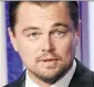  ??  ?? Leonardo DiCaprio