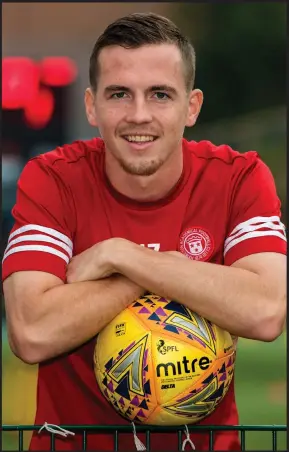  ??  ?? Not such a Long shot... Accies midfielder Louis Longridge is confident of getting a result against Rangers tomorrow night