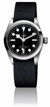  ??  ?? dial color and strap options for the new black bay modlesOppo­site page the new tudor black bay 32