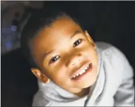  ?? Tyler Sizemore / Hearst Connecticu­t Media ?? SeanMichae­l, 5, at his and his adoptive mother Tonya Gonsalves’s home in Westport. Tonya is SeanMichae­l's great aunt and adopted him in October 2015 following drug problems with the child’s birth mother.
