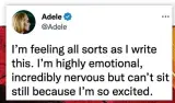  ?? ?? MESSAGE TO FANS Adele opens up