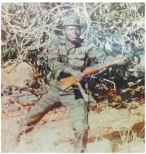  ?? ?? Cde Mubako during the armed struggle