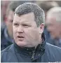  ??  ?? BIG TEAM Gordon Elliott has six in Fairyhouse race