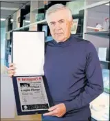  ?? ?? Ancelotti, mejor técnico del año.