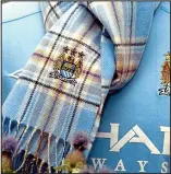  ??  ?? Check it out: Manchester City Football Club launched its ‘Blue Moon’ official tartan in 2014